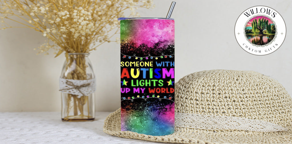 Autism - Someone With Austism Lights Up My World