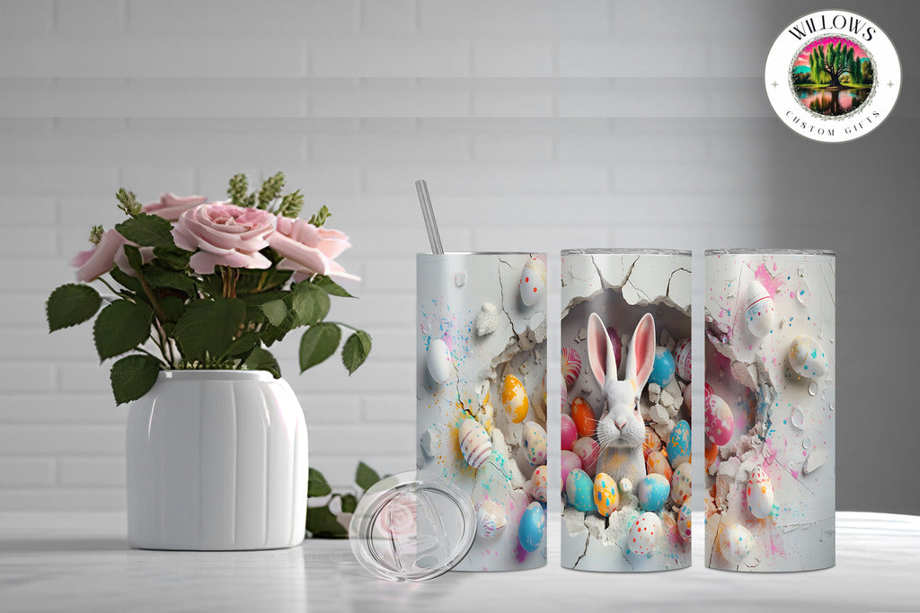 Easter - Bunny & Eggs - 3D - #2